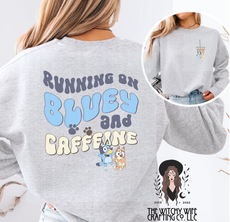 RUNNING ON BLUE & CAFFEINE