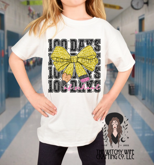 100 DAYS - PENCIL BOW