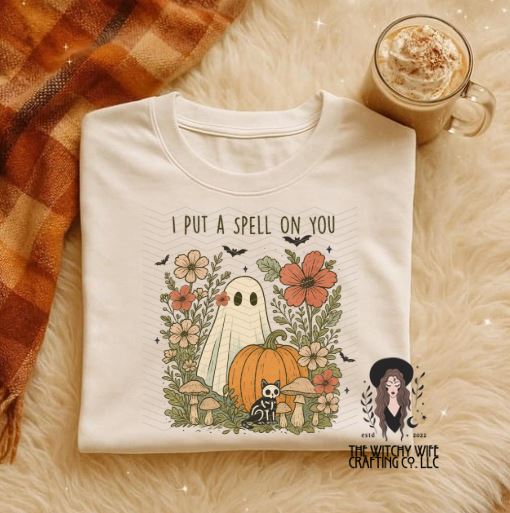 I PUT A SPELL ON YOU GHOST FLORAL