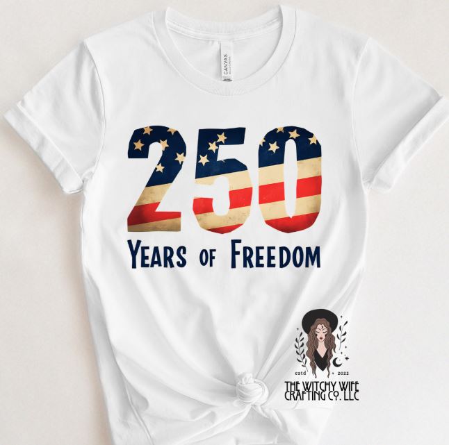250 YEARS OF FREEDOM FLAG