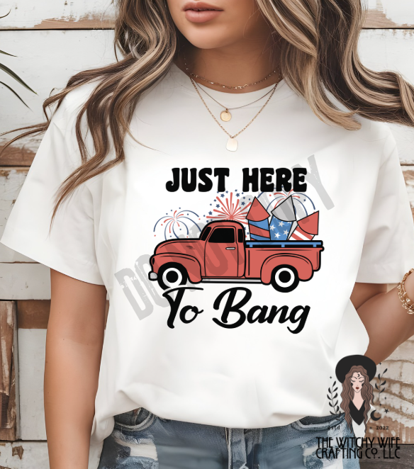 JUST HERE TO BANG