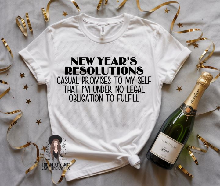 NEW YEAR'S RESOLUTIONS