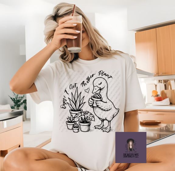 OOPS! I GOT ANOTHER PLANT GOOSE - OUTLINE