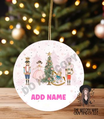 PERSONALIZED NUTCRACKER ORNAMENT