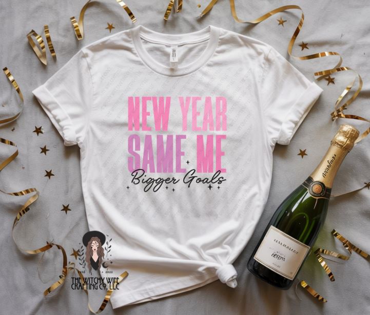 NEW YEAR BIGGER GOALS