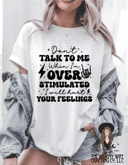 DON'T TALK TO ME