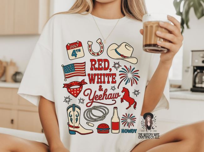 RED WHITE & YEEHAW