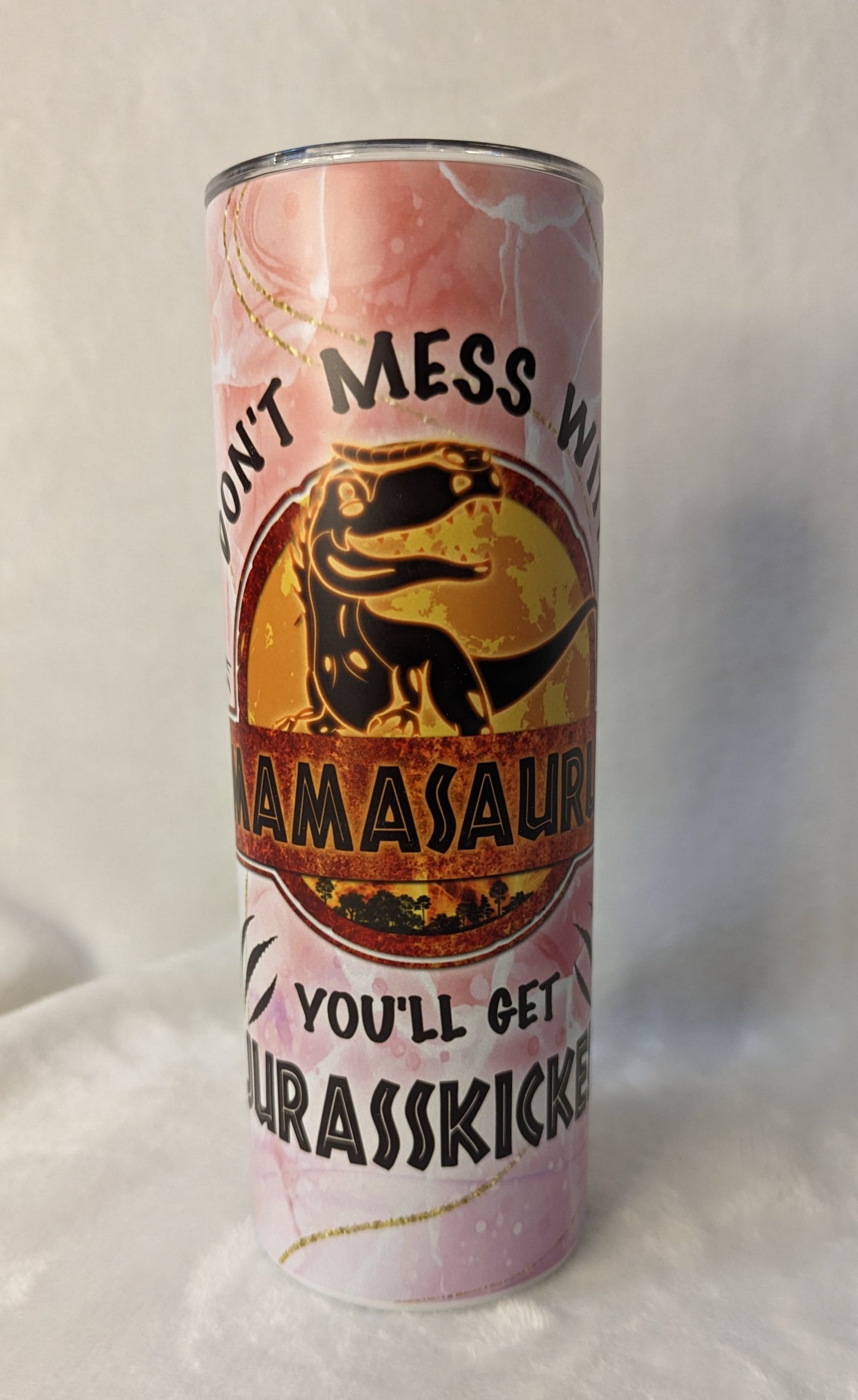 20oz TUMBLER - MAMASAURUS