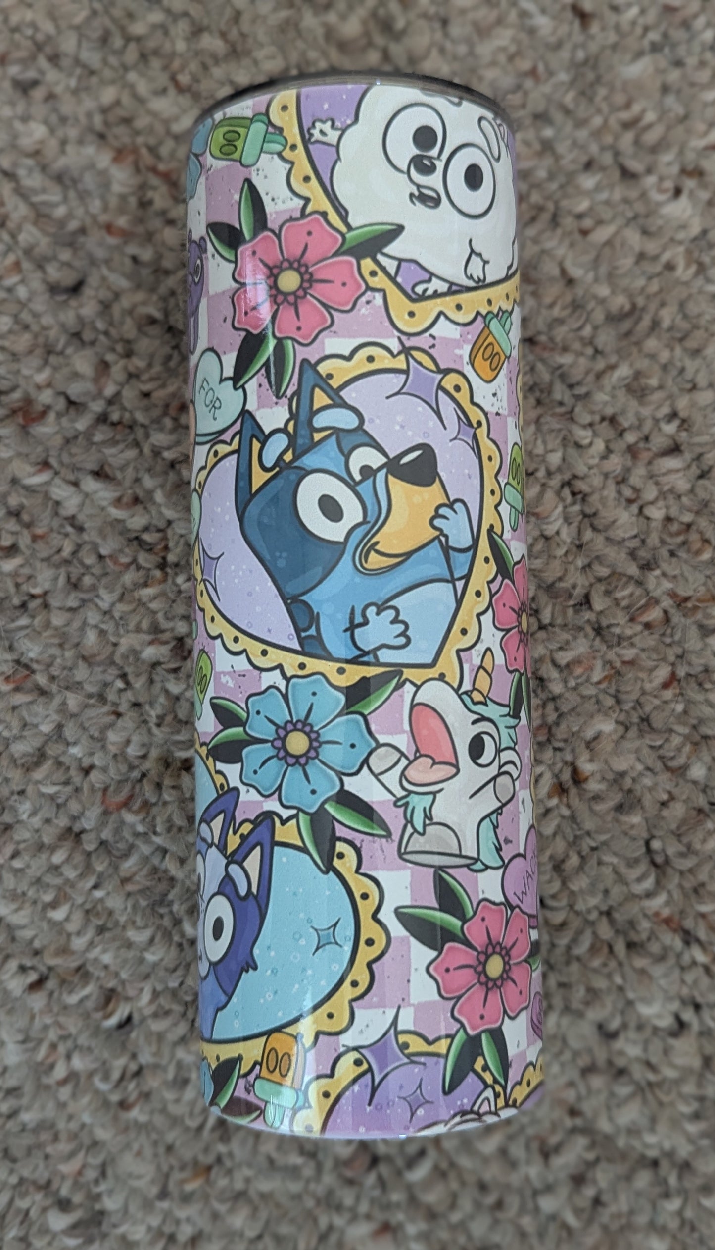 20oz TUMBLER - BLUE DOG & FRIENDS