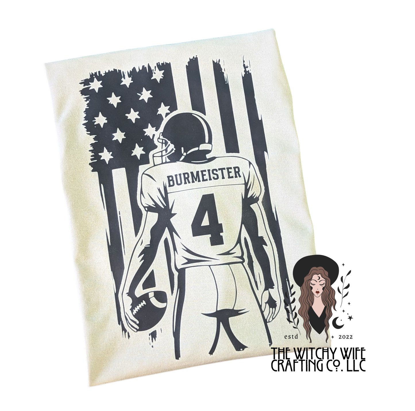 CUSTOM FOOTBALL JERSEY-FLAG