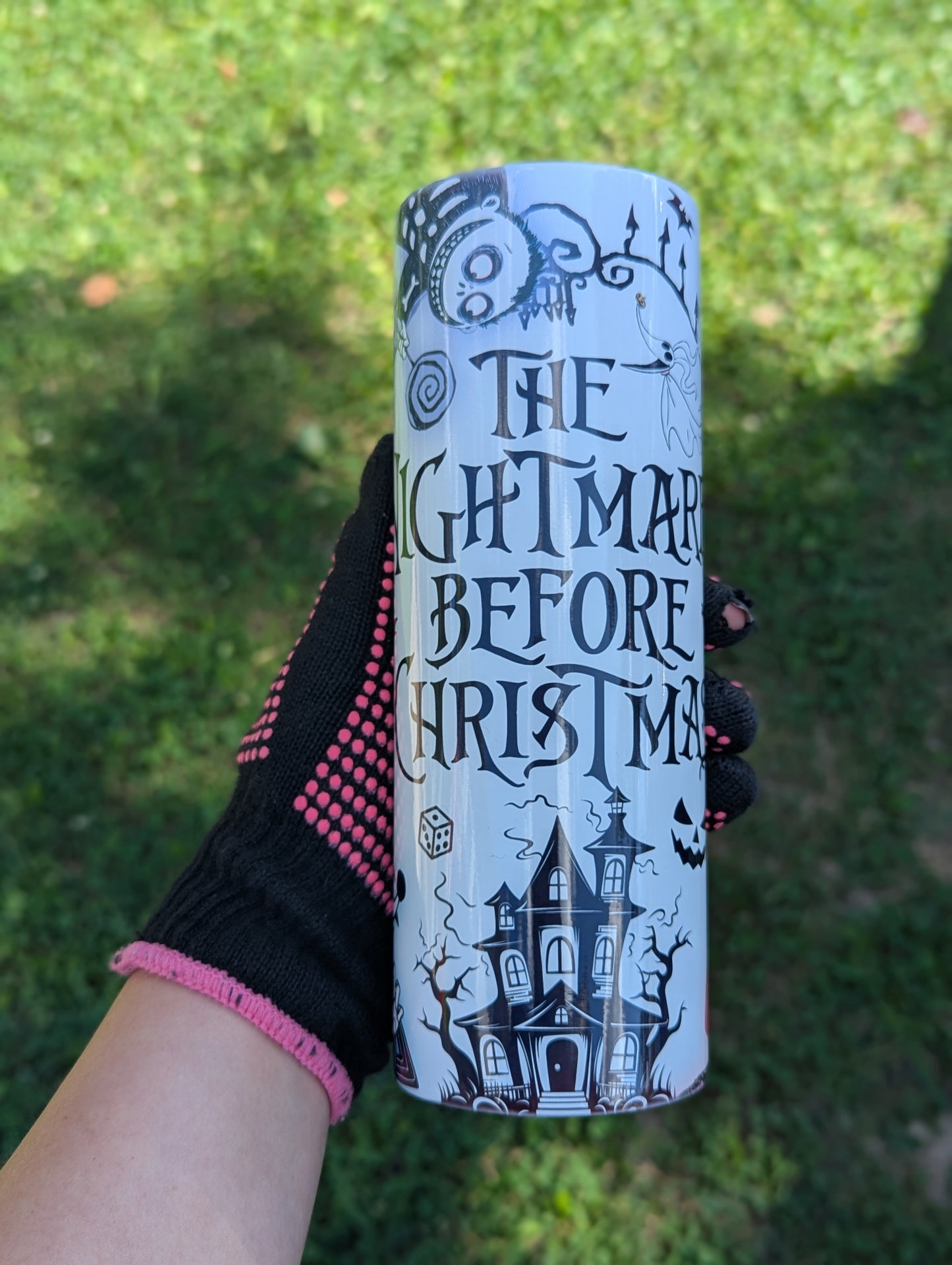 20oz TUMBLER - NIGHTMARE XMAS