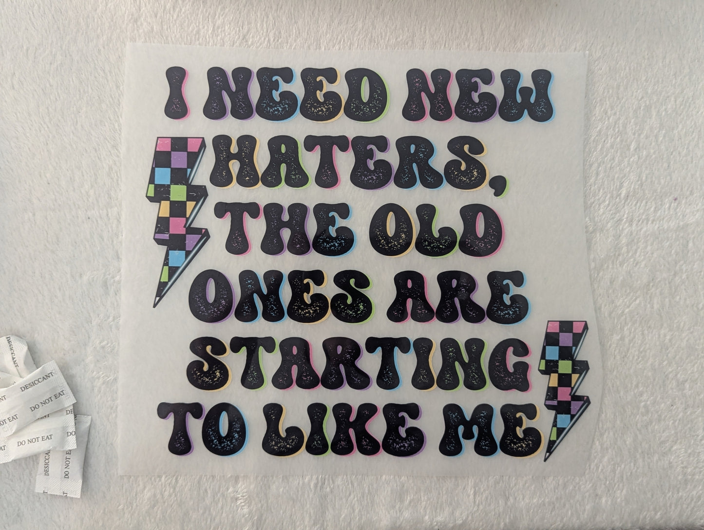 DTF - NEED NEW HATERS