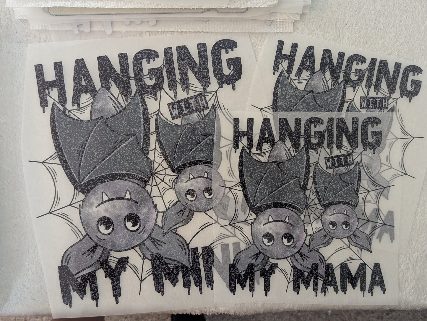 DTF - HANGING WITH MAMA & 2 MINI