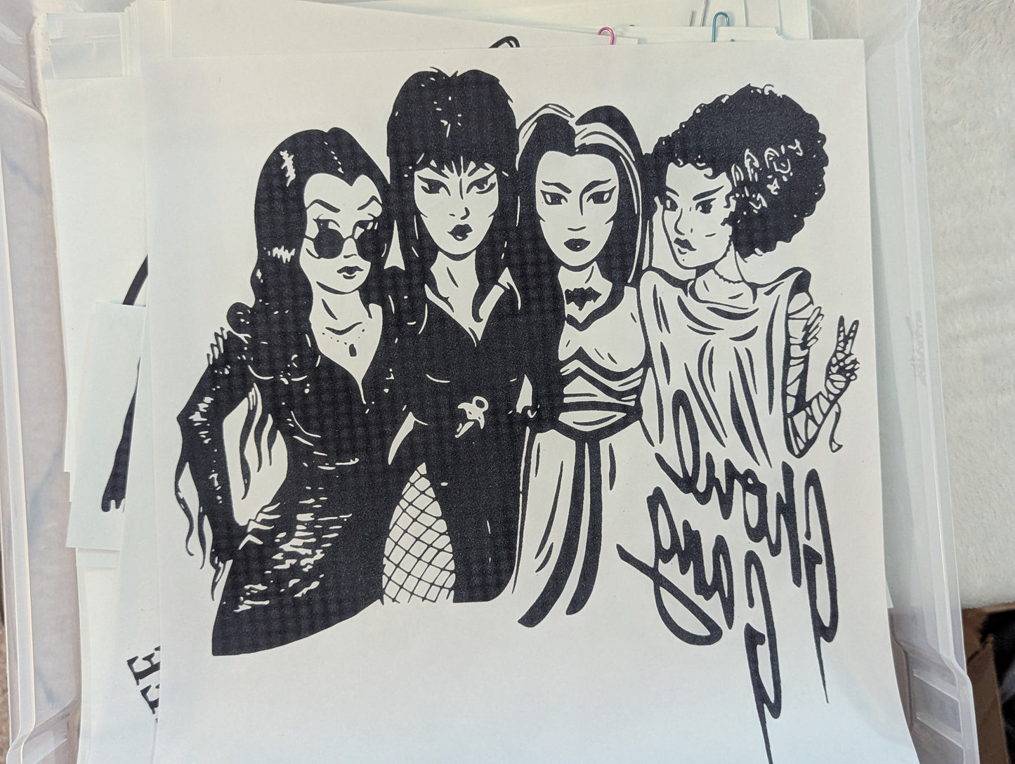 SCREENPRINT - GHOUL GANG