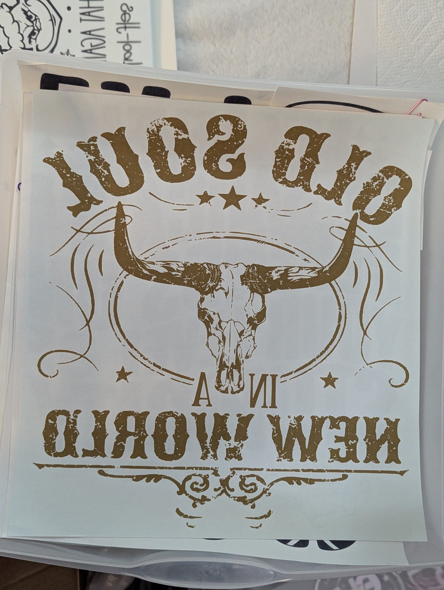 SCREENPRINT - OLD SOUL