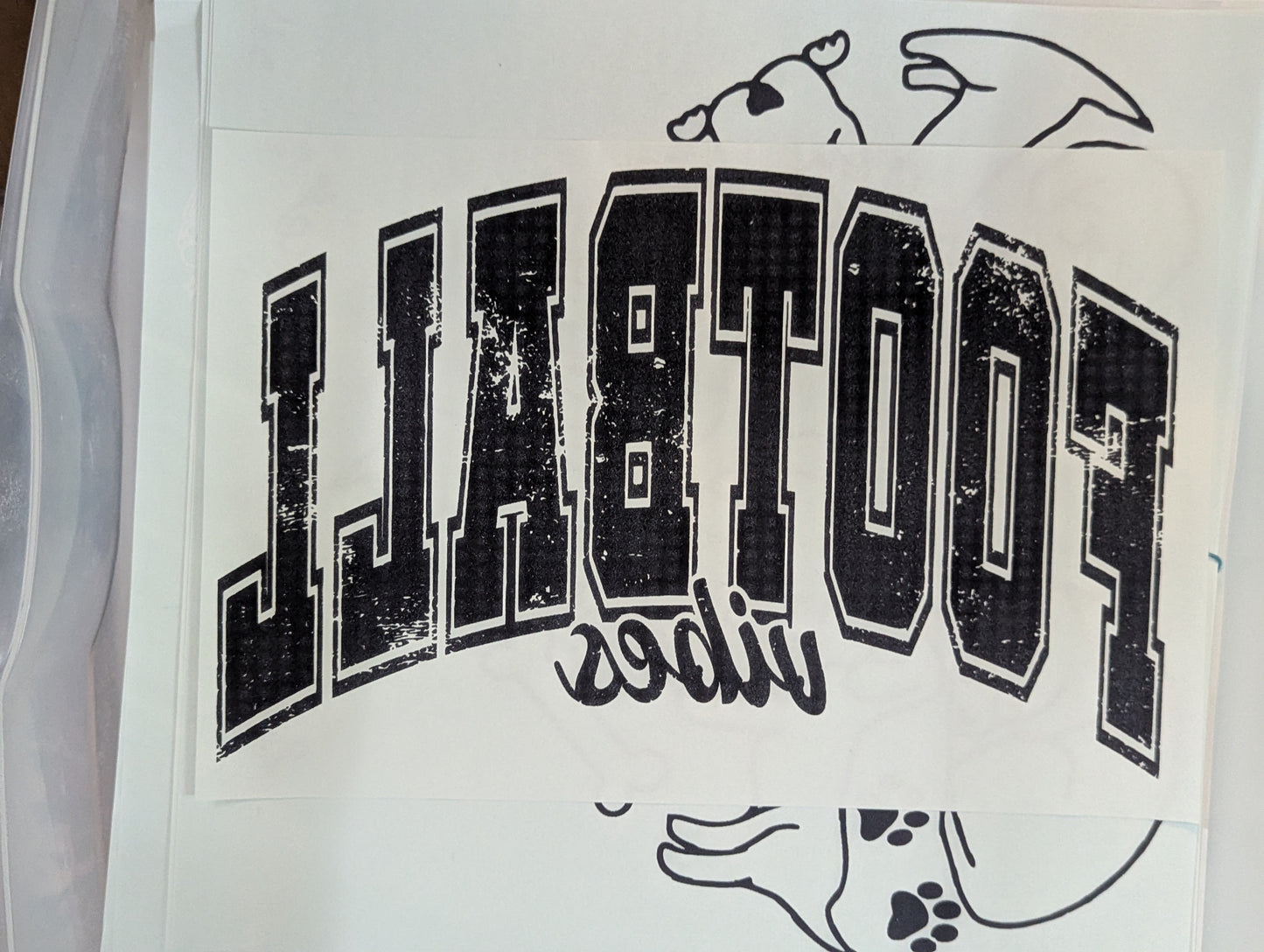 SCREENPRINT - FOOTBALL VIBES