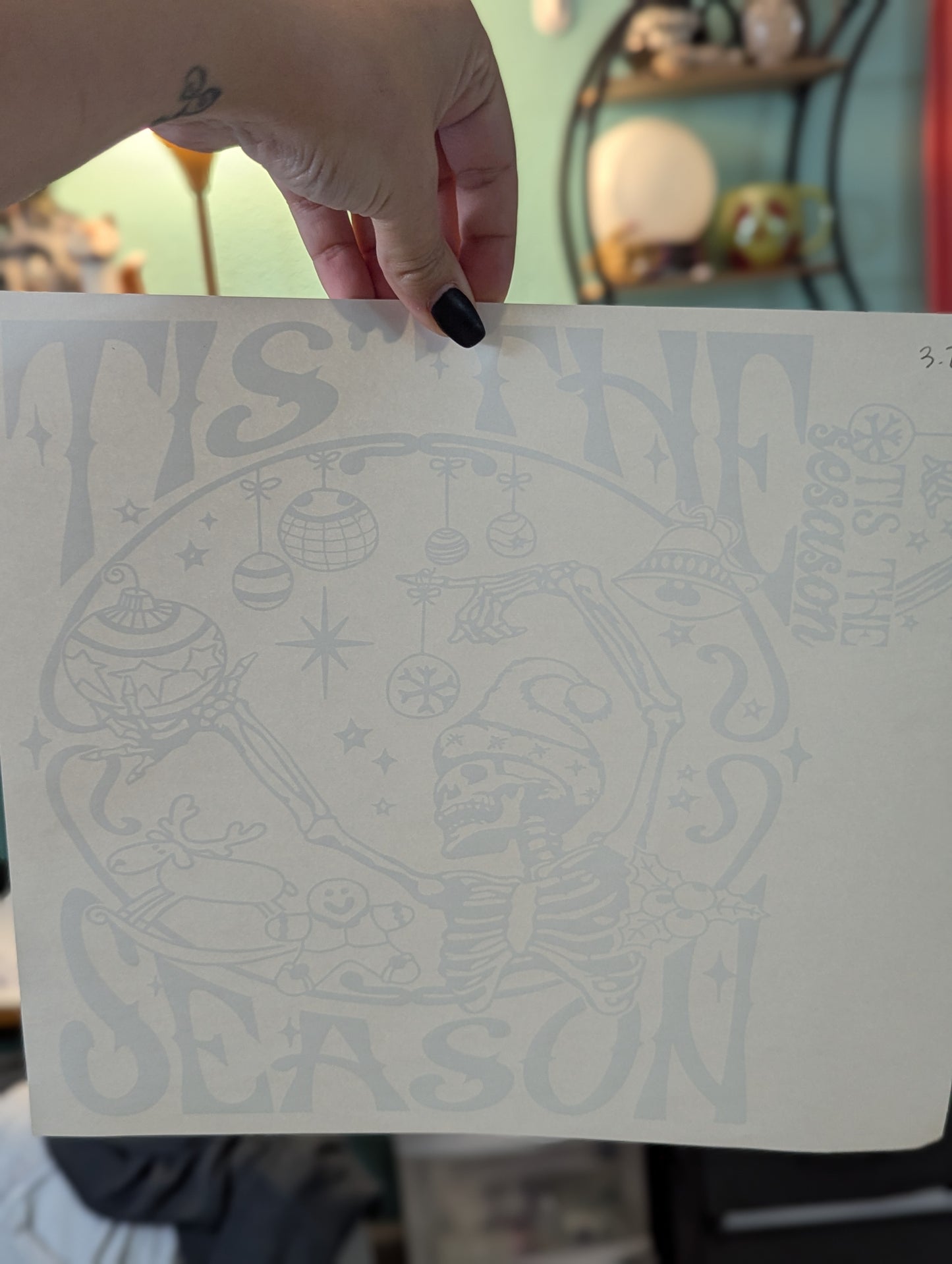 SCREENPRINT - TIS THE SEASON W/ POCKET