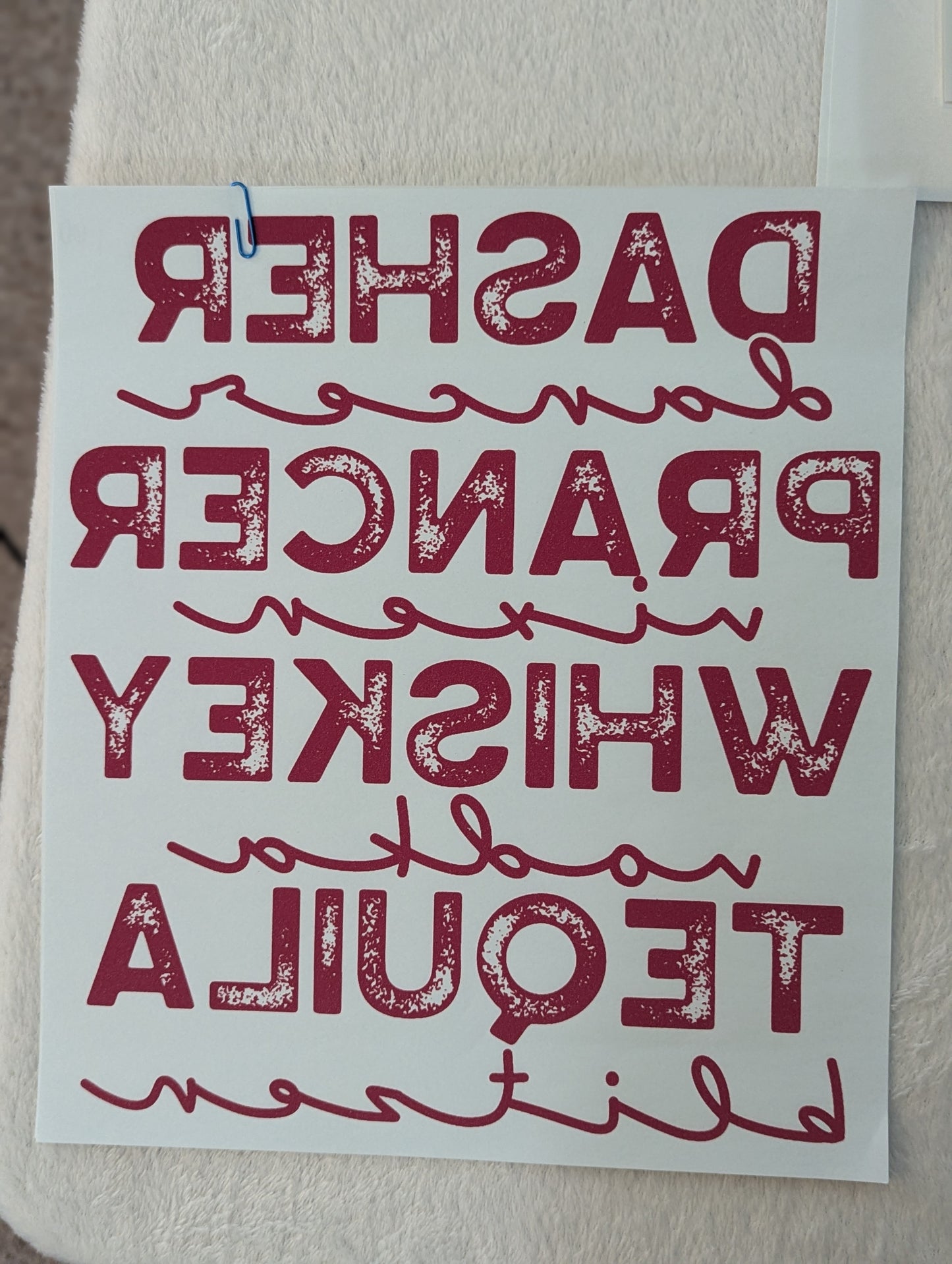SCREENPRINT - DASHER