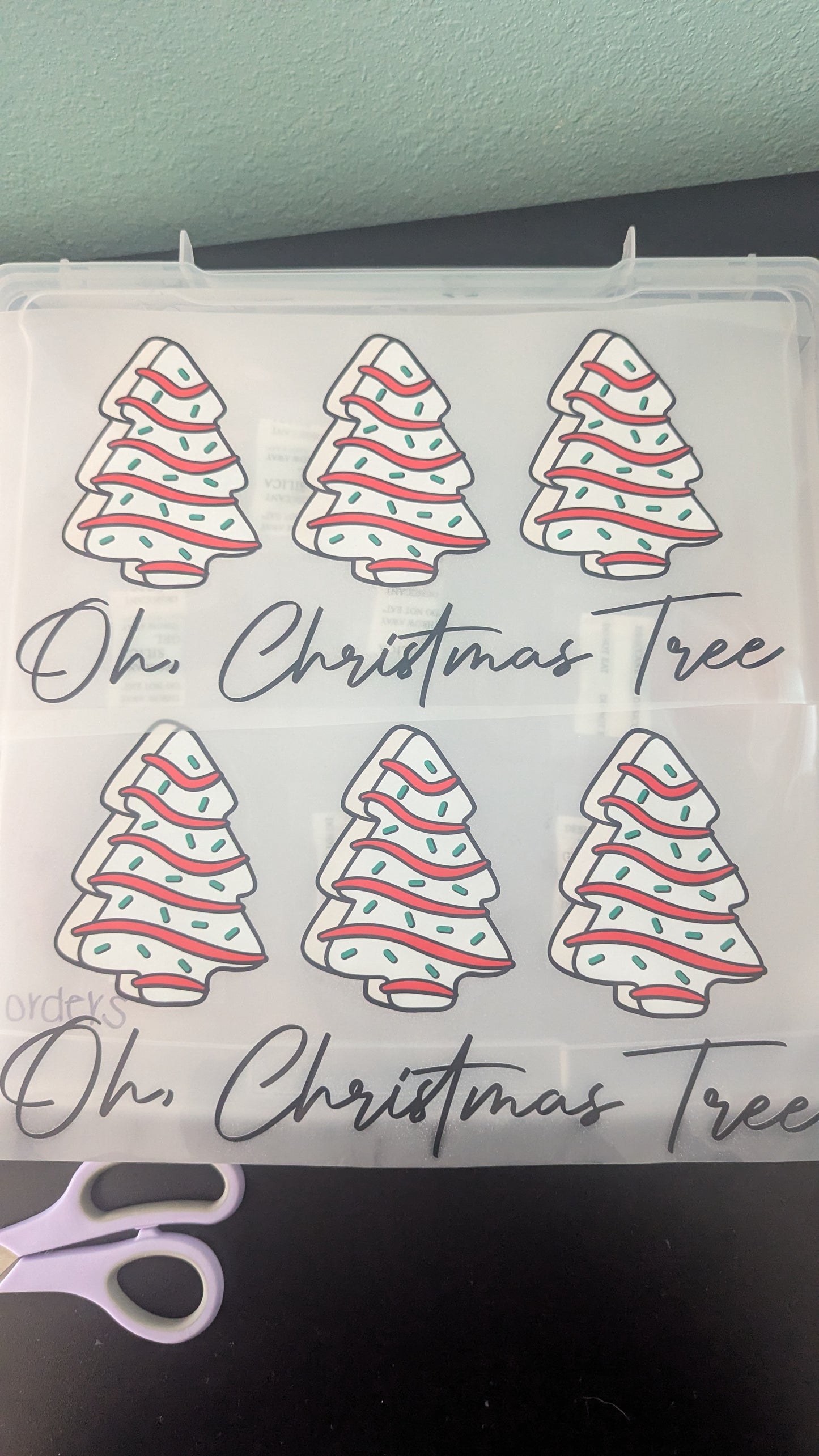 DTF - OH XMAS TREE