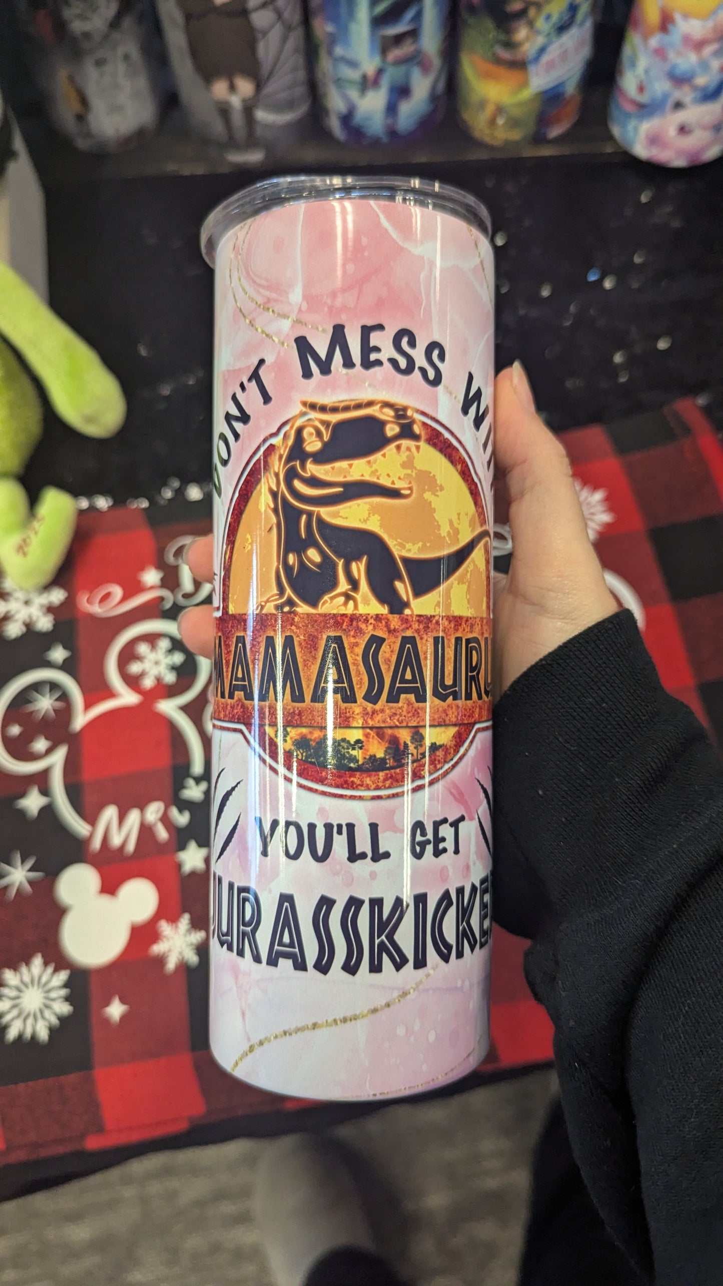 20oz TUMBLER MAMASAURUS - CLEARANCE