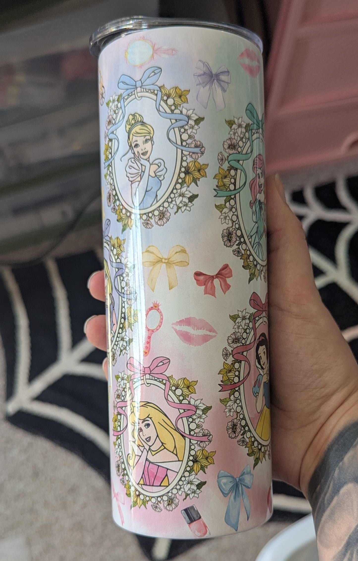 20oz TUMBLER - PRINCESS FRAMES
