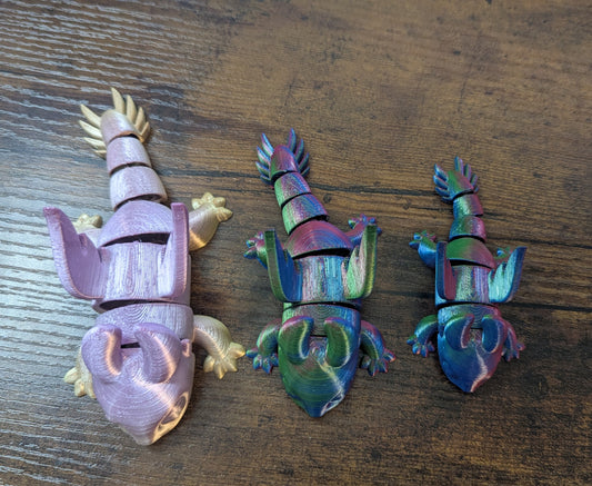3D FLEXI DRAGON WITH WINGS