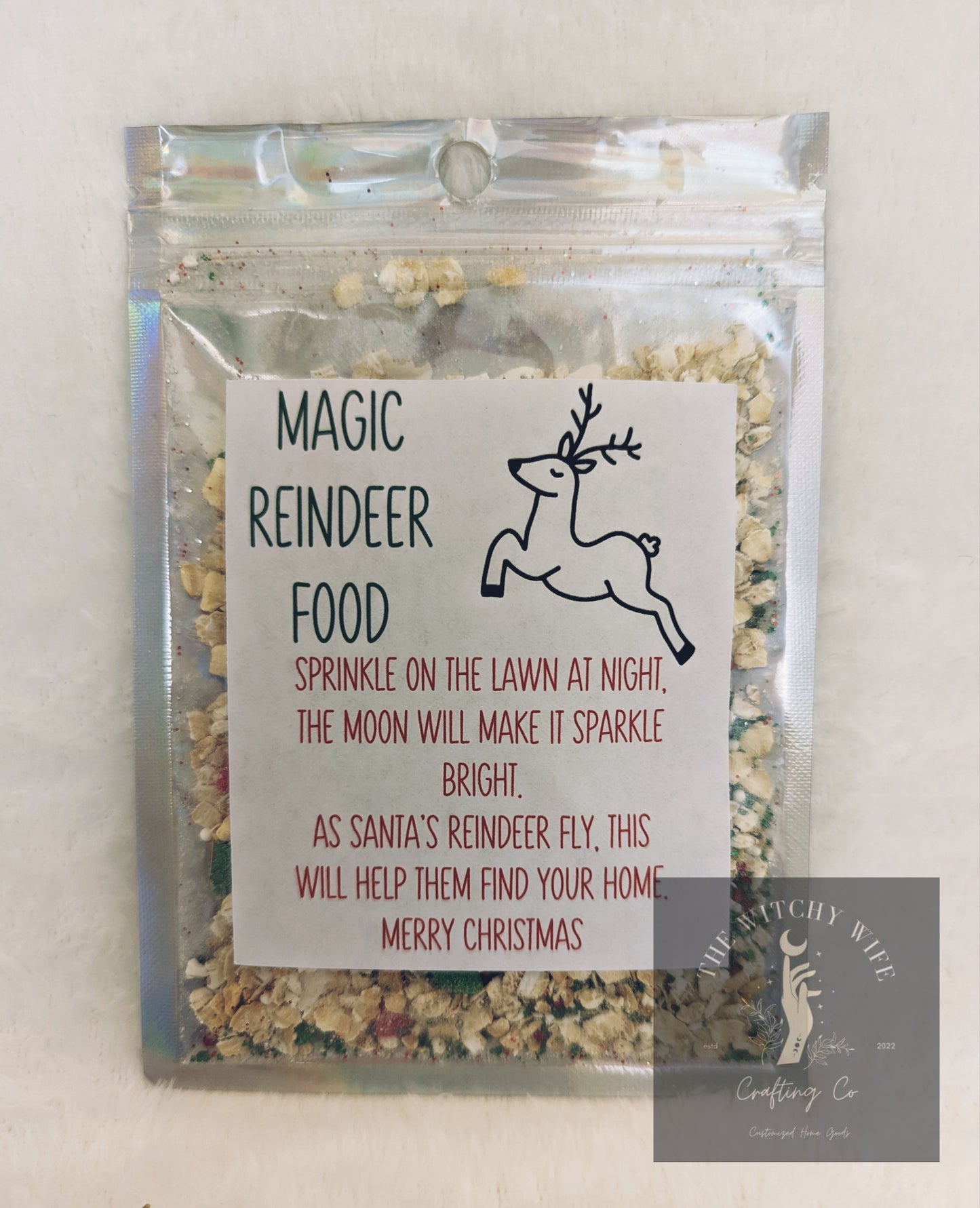 Magic reindeer food
