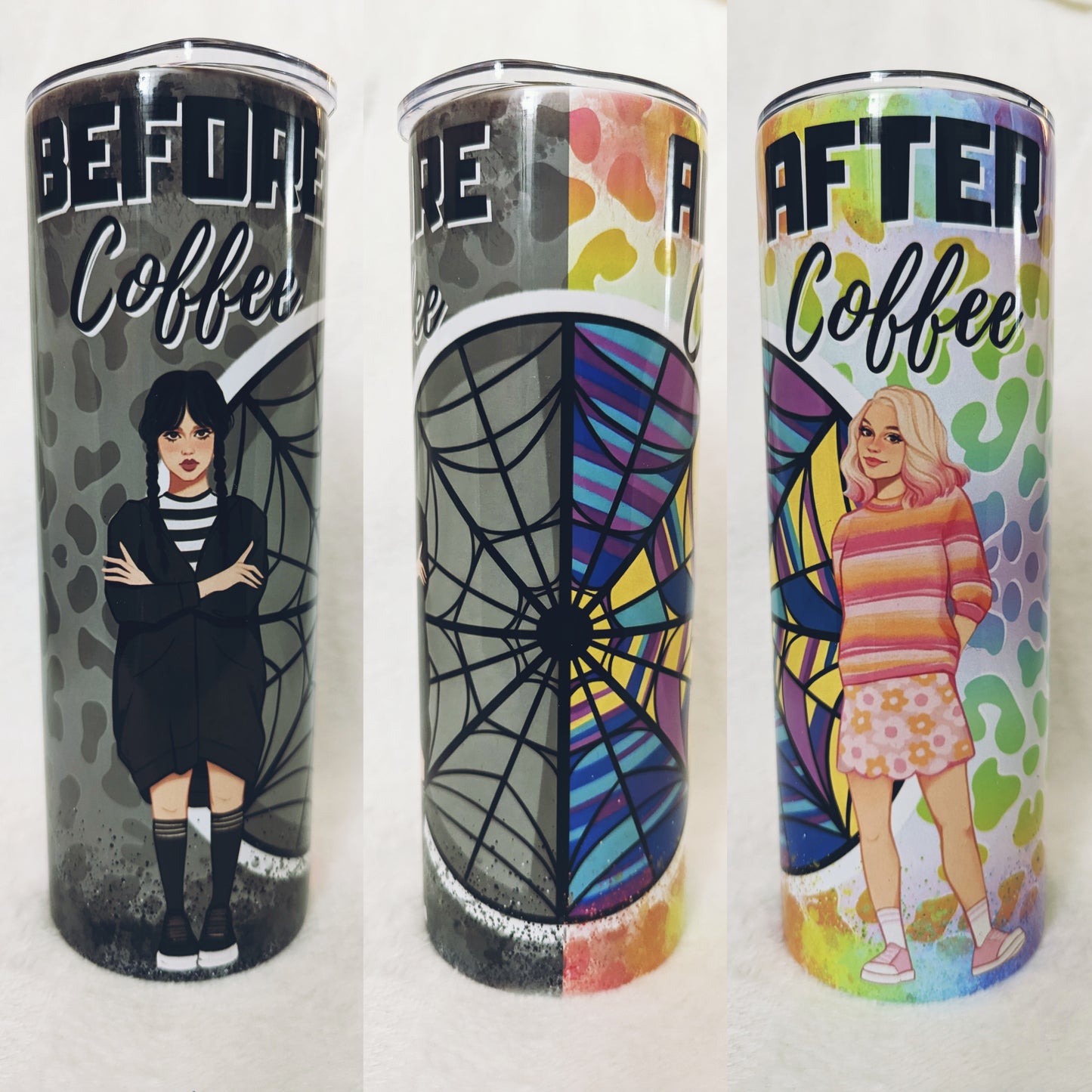 20oz TUMBLER - BEFORE & AFTER COFFEE