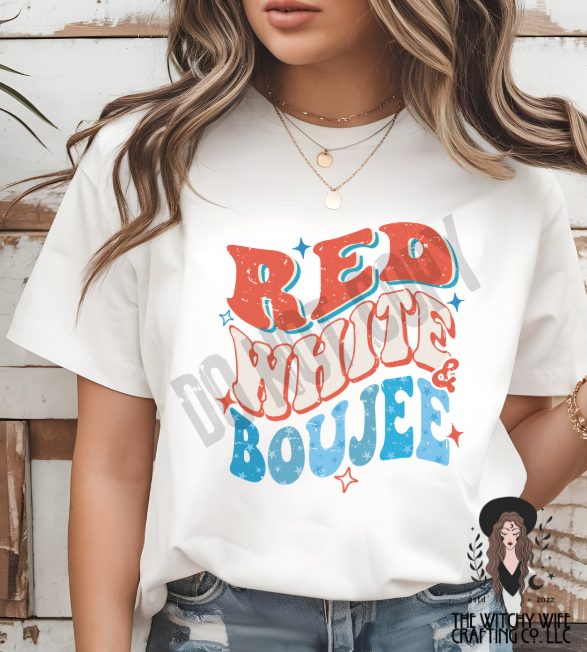 RED WHITE & BOUJEE