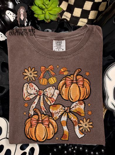 CUTE PUMPKIN AND BOWS