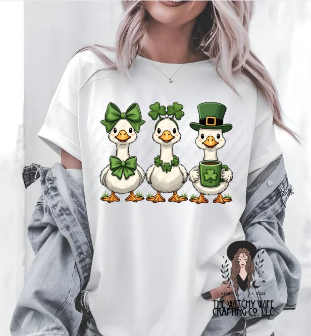 ST. PATRICK'S DAY GEESE