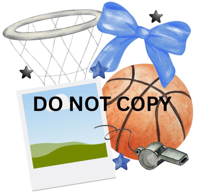 BASKETBALL PICTURE INSERT