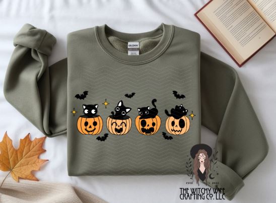 BLACK CAT PUMPKINS