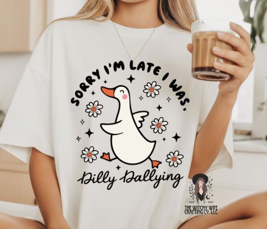 SORRY I WAS LATE GOOSE