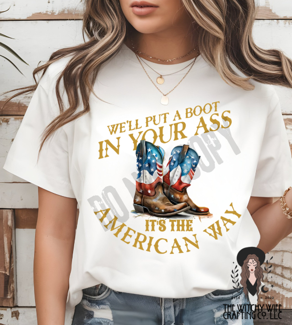 THE AMERICAN WAY - BOOTS