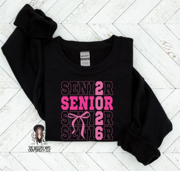 SENIOR 26 PINK CROSS