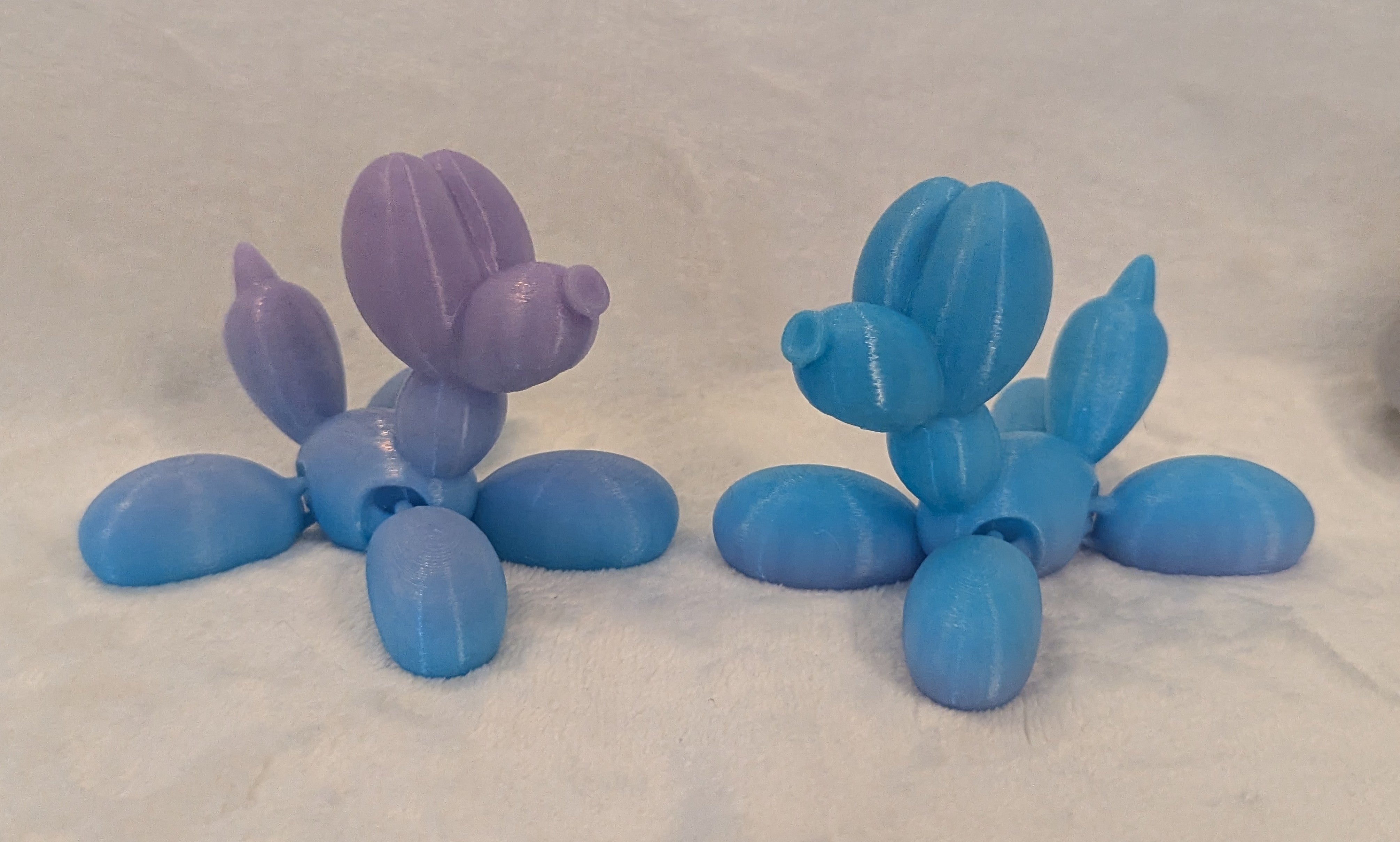 3D PRINTED FLEXI BALLOON DOG The Witchy Wife Crafting Co. LLC