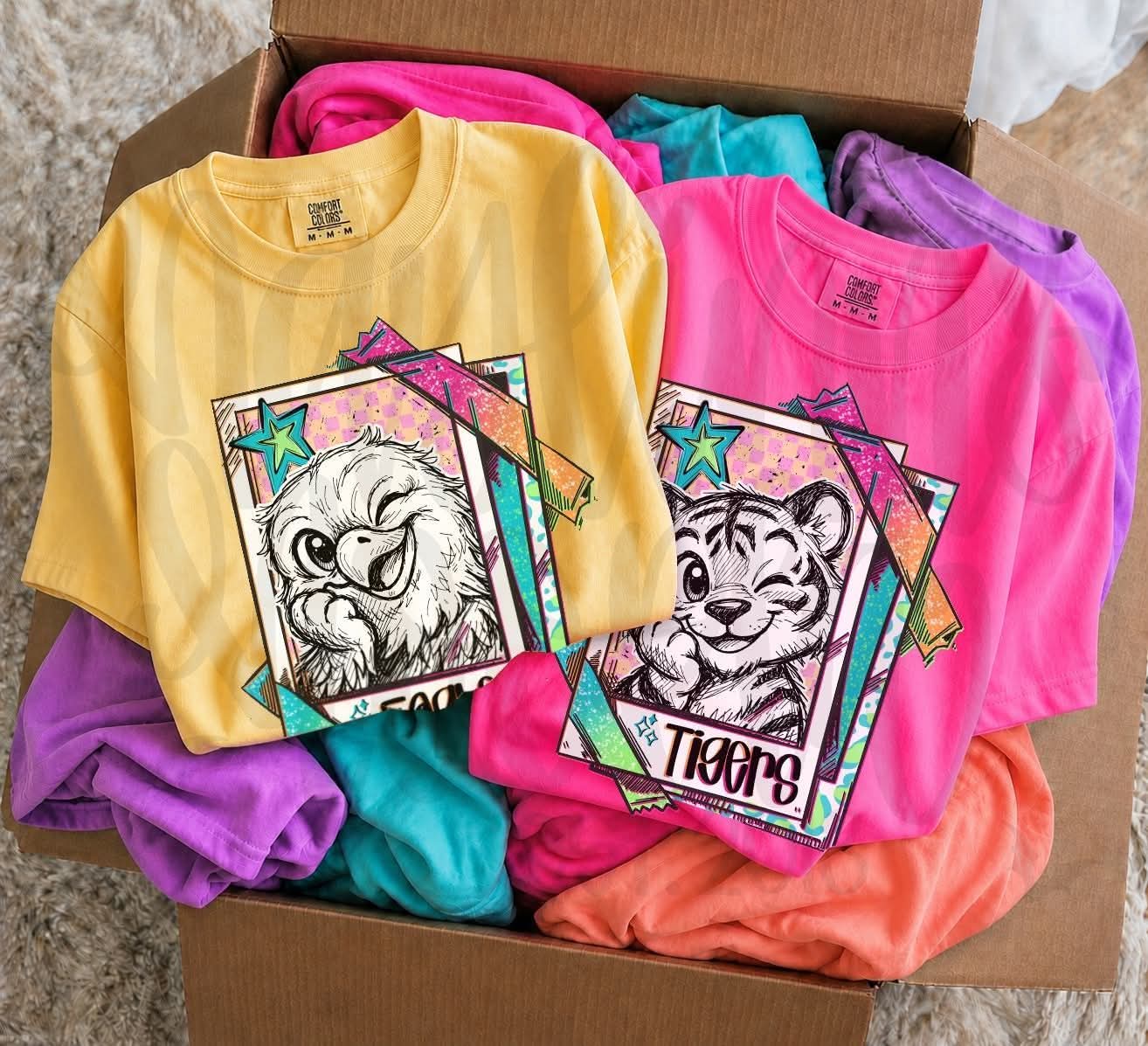 CUTIE NEON MASCOTS