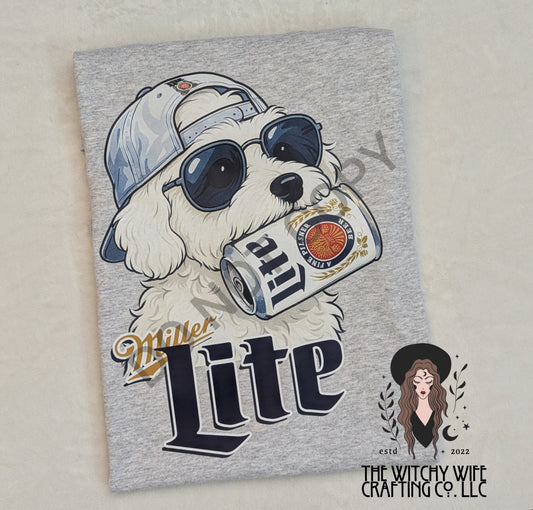 CUSTOM DOG BREED WITH BEER