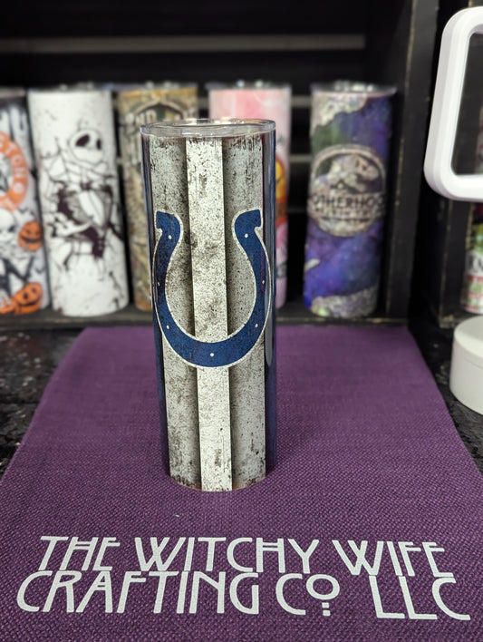 20oz TUMBLER - HORSESHOE
