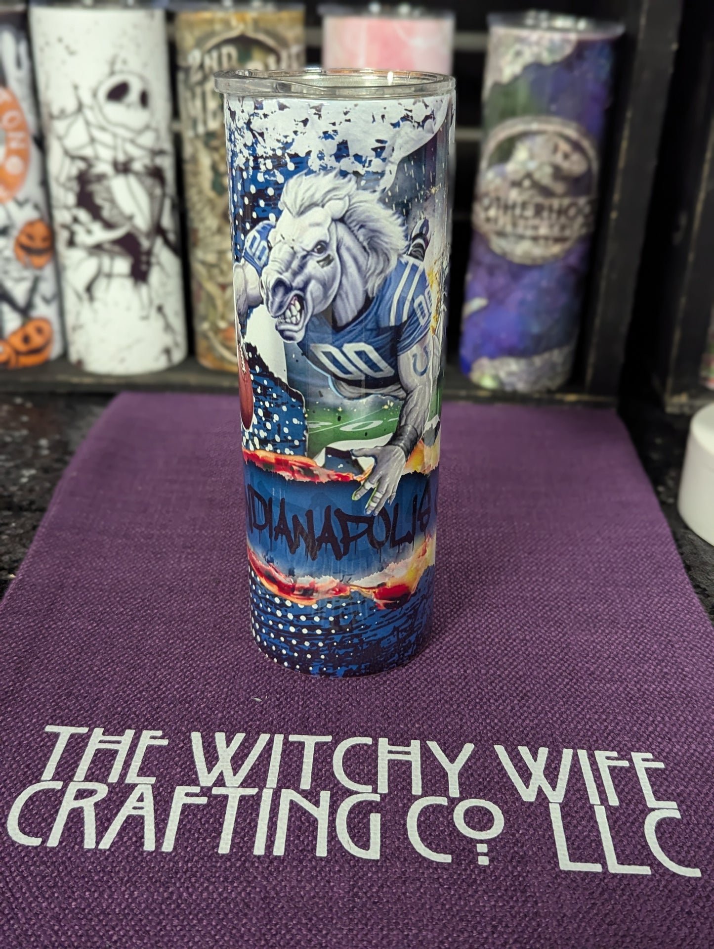 20oz TUMBLER - INDY HORSE