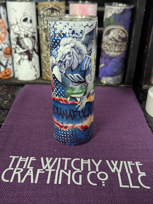 20oz TUMBLER - INDY HORSE