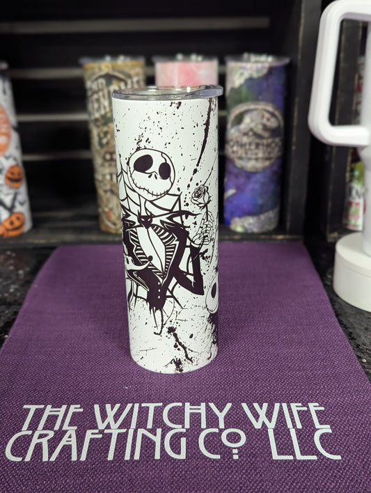 20oz TUMBLER - JACK BLACK SPLATTER