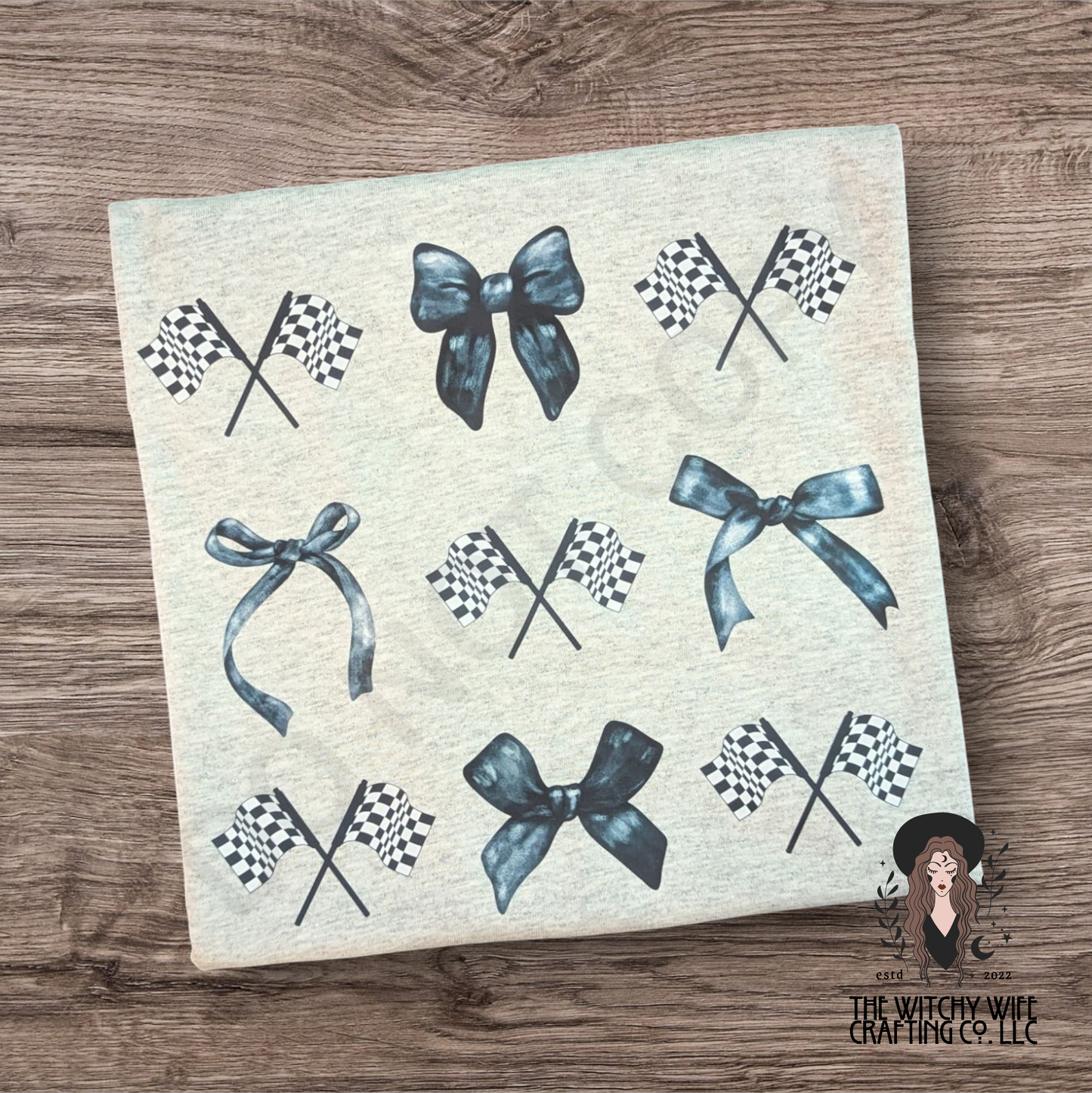 RACE FLAGS & BOWS