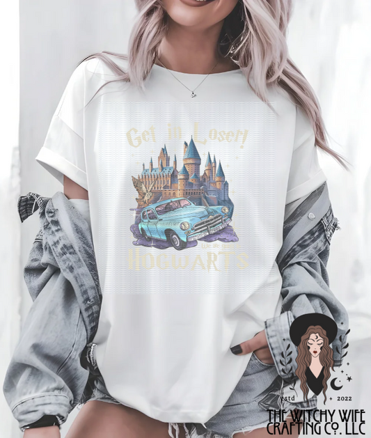 GET IN LOSER WE ARE GOING TO H.WARTS