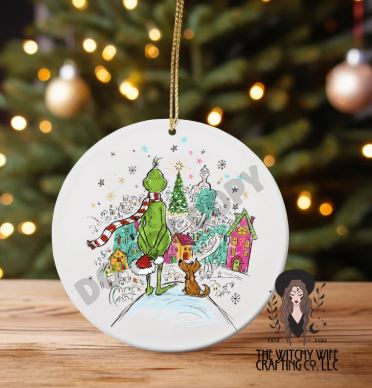 WHOVILLE CHRISTMAS ORNAMENT