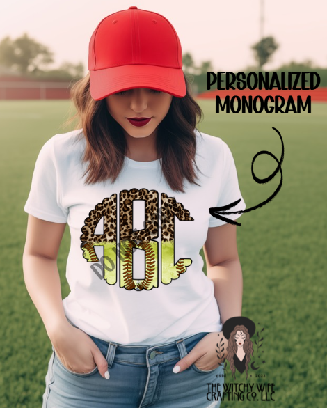 MONOGRAM SOFTBALL