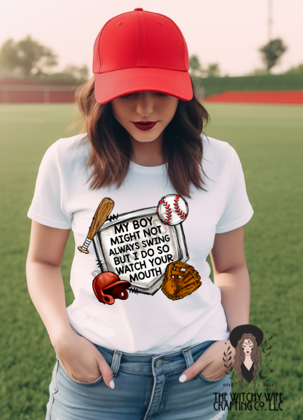 MY BOY MIGHT NOT ALWAYS SWING BUT I DO
