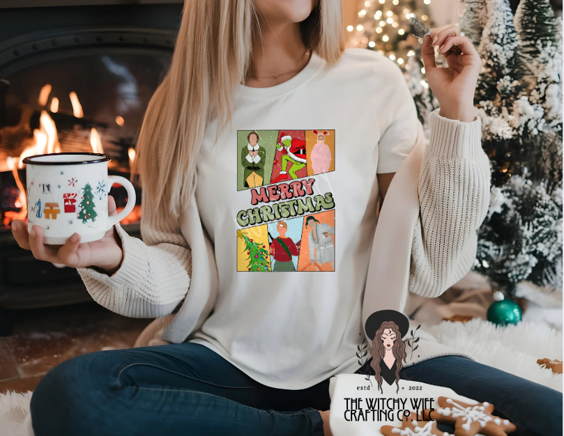 MERRY CHRISTMAS MOVIE FRAMES