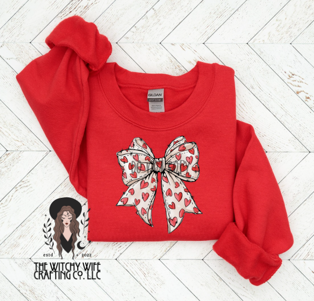 VALENTINE'S HEART BOW
